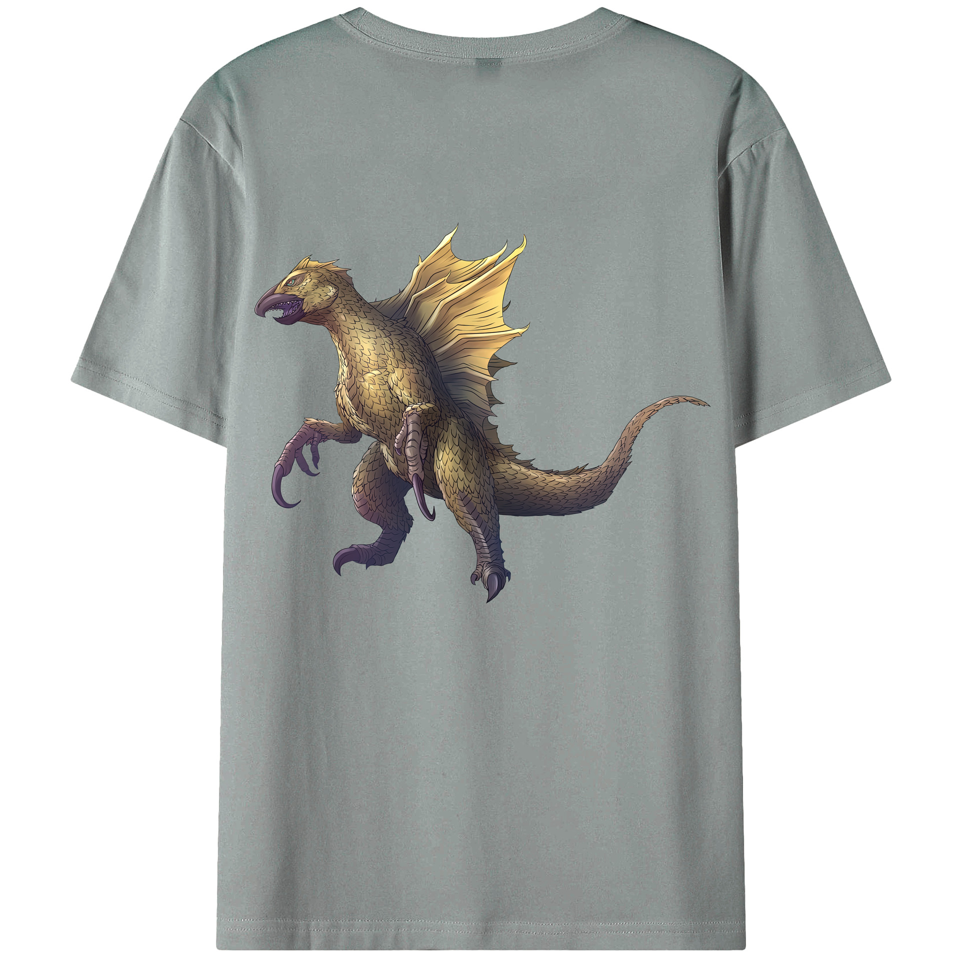 （画像用） ウルトラマン Ultraman 綿100％ メンズ半袖Tシャツ（バックプリント） 通気性
